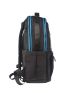 Men Zip Front Waterproof Laptop Backpack