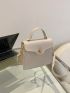 Mini Twist Lock Flap Square Bag