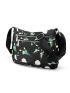 Flower Graphic Hobo Bag Medium Preppy