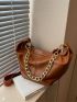 Minimalist Chain Hobo Bag