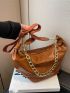 Minimalist Chain Hobo Bag