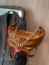 Minimalist Chain Hobo Bag