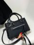 Mini Double Handle Square Bag