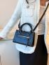 Mini Double Handle Square Bag