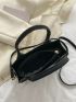 Minimalist Double Handle Square Bag