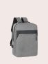 3pcs Two Tone Functional Backpack Set