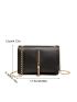 Mini Tassel Decor Flap Square Bag