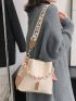 Minimalist Chain Bucket Bag