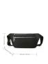 Multi Zipper Waist Bag