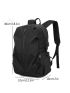 Men Drawstring Side Casual Daypack