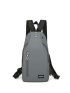 Mini Letter Patch Decor Sling Bag