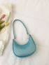 Glitter Minimalist Hobo Bag