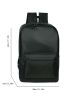 Men Minimalist Zipper Casual Daypack