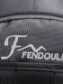 Men Letter Graphic Backpack