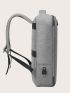 Men Minimalist Zipper Laptop Backpack