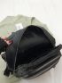 Studded Decor Functional Backpack