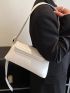 Letter Detail Shoulder Bag