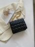 Mini Quilted Flap Chain Square Bag