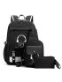 Cartoon & Letter Pattern Backpack