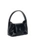 Mini Top Handle Flap Ruched Bag