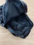 Minimalist Zipper Classic Backpack