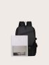 Men Minimalist Casual Daypack