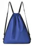 Men Two Tone Large Capacity Drawstring Backpack