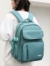 Letter Graphic Functional Backpack