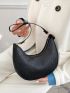 Glitter Minimalist Hobo Bag
