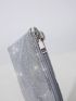 Metallic Chain Square Bag