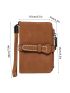 Solid Foldable Small Wallet