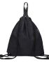 Large Drawstring Backpack Lightweight Foldable Waterproof