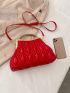 Minimalist Quilted Satchel Bag