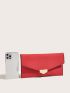 Metal Decor Flap Square Bag