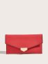 Metal Decor Flap Square Bag