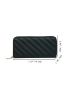 Quilted Detail Long Wallet