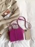 Minimalist Double Handle Square Bag