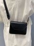 Minimalist Flap Square Bag