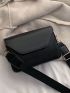 Minimalist Flap Square Bag