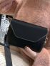 Minimalist Flap Square Bag