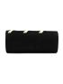 Striped Pattern Flap Chain Square Bag