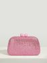 Mini Kiss Lock Clutch Bag