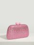 Mini Kiss Lock Clutch Bag
