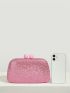 Mini Kiss Lock Clutch Bag