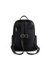 Zip Front Functional Backpack With Purse
