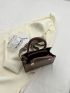 Mini Braided Handle Square Bag