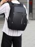 Men Zip Front Laptop Backpack