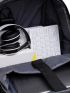 Men Zip Front Laptop Backpack