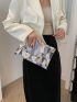 Geometric Pattern Flap Envelope Bag