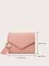 Heart & Tassel Decor Small Wallet